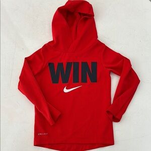 Nike Red WIN Hoodie